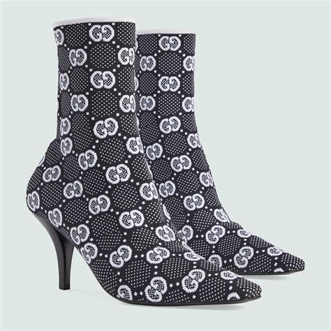 gucci knit ankle boots|gucci ankle boots on sale.